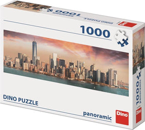 Puzzle Dinotoys Dino - panorama Manhattanu Nowy Jork - 1000 elementów