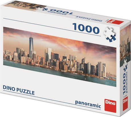 Puzzle Dinotoys Dino - panorama Manhattanu Nowy Jork - 1000 elementów