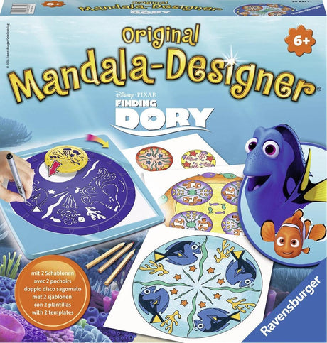 Projektant mandali Ravensburger znajduje Dory z Disneya