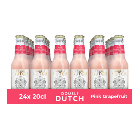 Podwójna holenderska soda różowa grejpfrutowa (24x20cl)