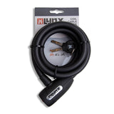 Lynx Spiral Lock Lock 180 cm Art 12 mm czarny