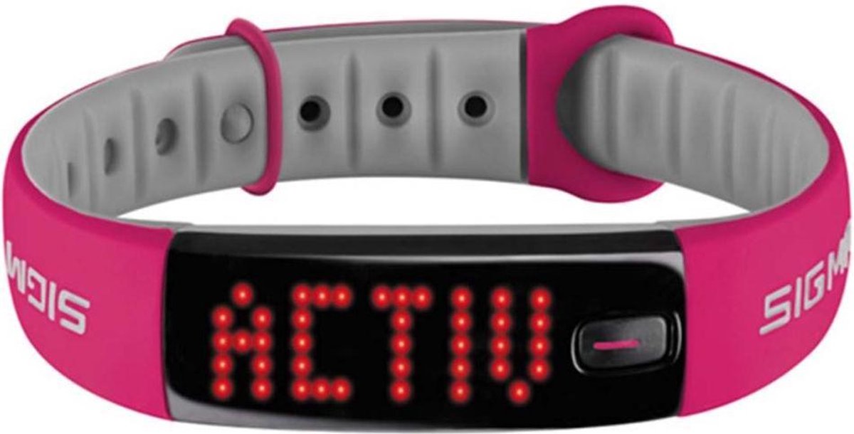Tracker Sigma Sport Benelux Sigma Activo w kolorze różowym