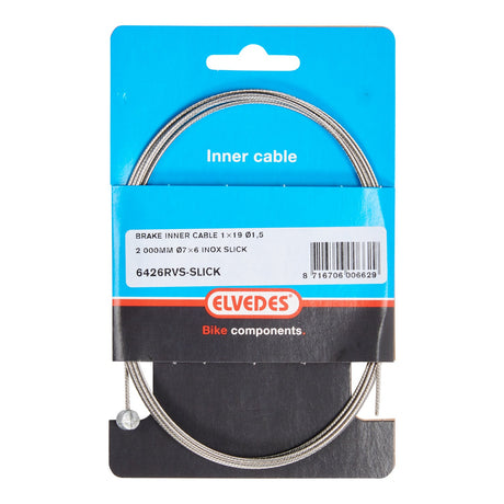 Elvedes linki systemy bv elvedes linka hamulca 2000mm gładka stal nierdzewna �1,5mm złączka T