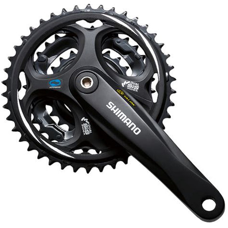 Mechanizm korbowy Shimano efcm311c888xl Altus 7 8 spd. 170 48x38x28 czarny (głębokość -5 mm)