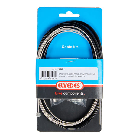 Rollerbrake Kabelkit Elvedes Br -im41 50 53 1700 mm 2250 mm stal nierdzewna - czarny (na mapie)