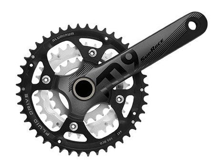 Sunrace-Sunrace Crankkel FCM954 22-32-44 175 mm M CG+BB Zestaw