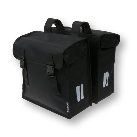 Basil Mara XXL podwójna torba rowerowa - 47L - Ladies HErens - City City - Black