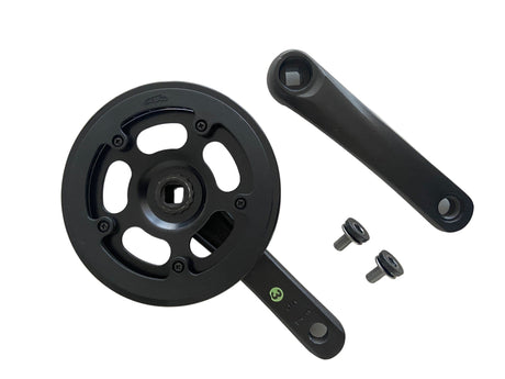 Hulzebos Cycle Parts b.v. Korba Lasco 32t 155mm podwójna krawędź ochronna, czarna