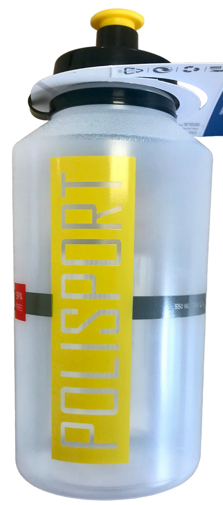 Polisport Plasticos SA butelka na wodę Polisport 550 ml. przezroczysty żółty
