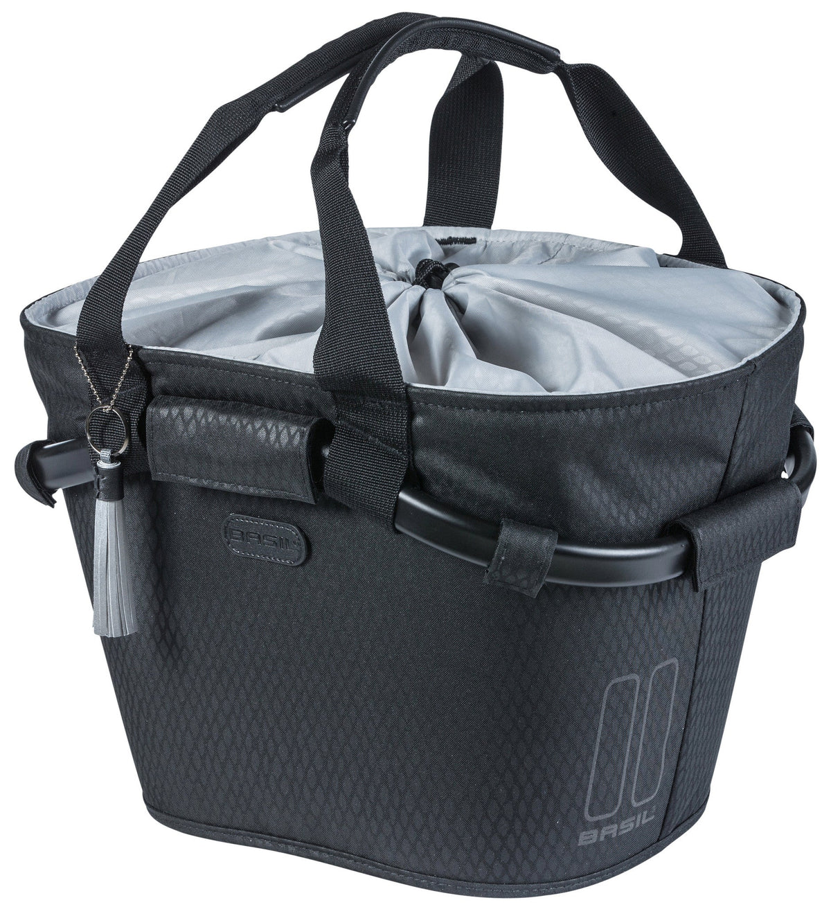 Basil b.v. Basil 11254 Noir Carry All Fronts Kosz Midnight Black