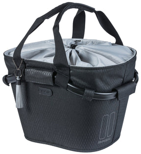 Basil b.v. Basil 11254 Noir Carry All Fronts Kosz Midnight Black