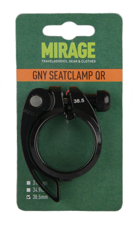 Zacisk sztycy Buzaglo Mirage Gny z qr 38,5 mm, czarny