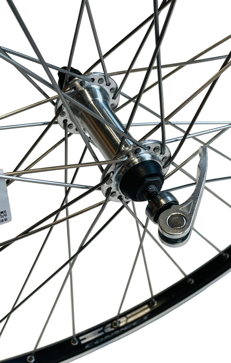 Koło przednie Rodi 28 - 622x19 connect 4d czarne fm21 qr sp. 14 ze stali nierdzewnej