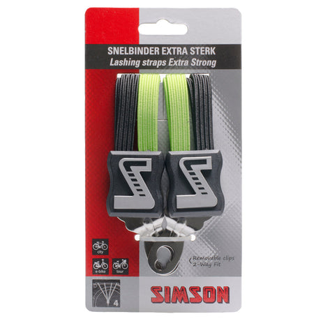 SNELBINDER 4-BIDER 61 CM Black Green