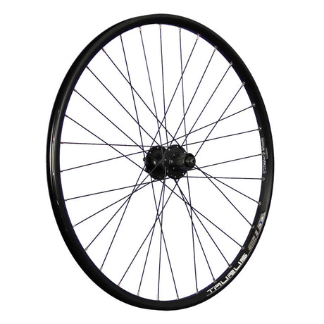 Koło tylne Roland 27 21-584 taurus alu. Czarny hamulec tarczowy Shimano tx505