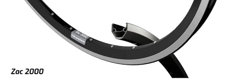 Ryde b.v. felga 26' - 14 zac2000 26 -559 czarna 32 gts. cnc