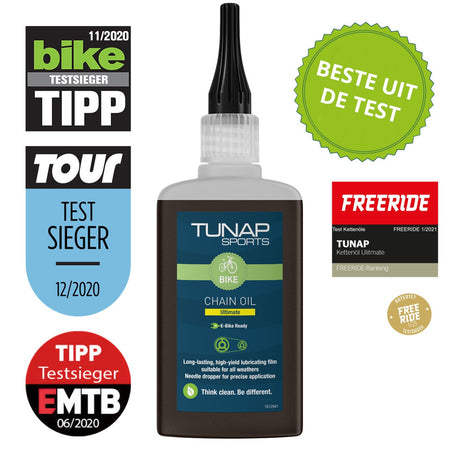 Tunap benelux nv tunap sports bikeline ostateczny olej do łańcuchów 100 ml