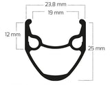 Ryde b.v. felga 28' - 14 x-plorer 28 -622 sam cnc