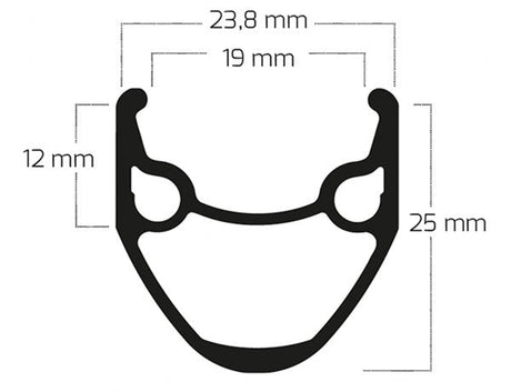 Ryde b.v. felga 28' - 14 x-plorer 28 -622 sam cnc