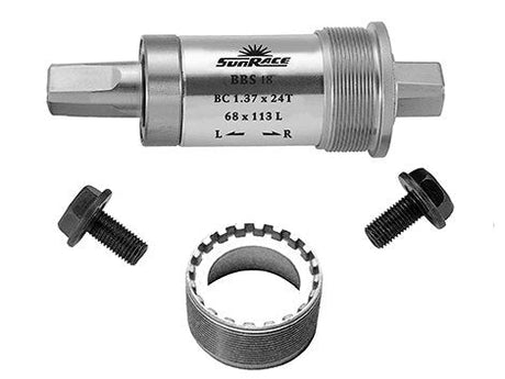 Sunrace Dolny wspornik 68 118 mm aluminiowy BBS18-118