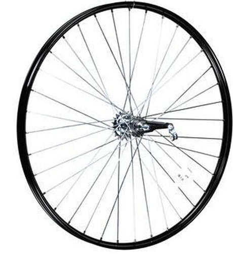 Koło tylne Roland 804236 28x1,1 2 24-635 czarne v38 shimano piasta hamulcowa szprycha 12