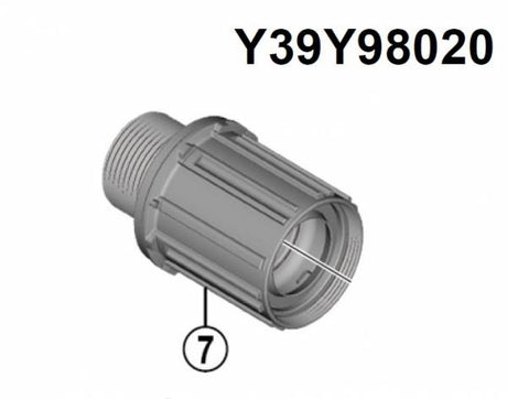 Korpus kasety Shimano 8 9 10-biegowy |fh-m6010