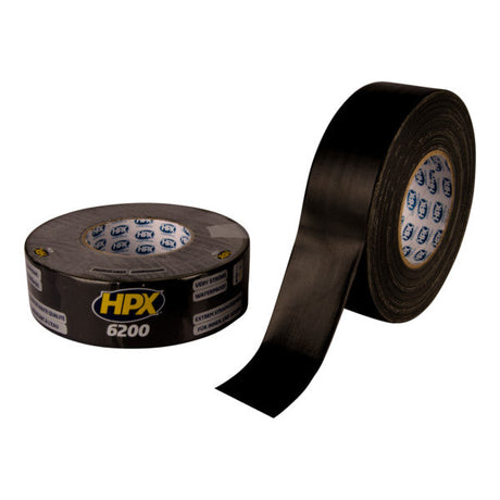 Taśma zbrojeniowa Baten firmy handlowej HPX czarna 48 mm. x 50 m. seria 6200