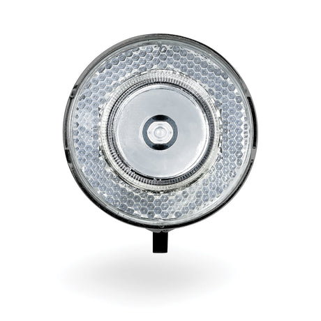 Reflektor 706-B retro 15 luks chromowany bateria LED Black