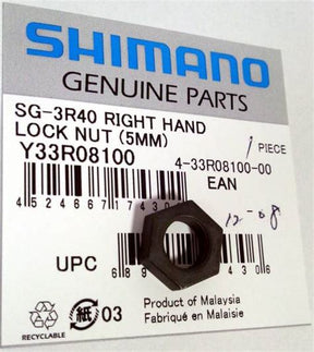 Nakrętka zabezpieczająca Shimano y33r08100 prawa 5 mm sg-3r40