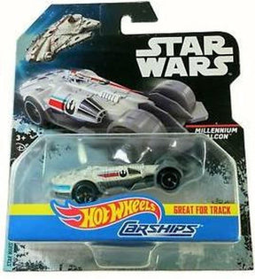 Samochodzik Millennium Falcon marki Mattel Star Wars Hot Wheels