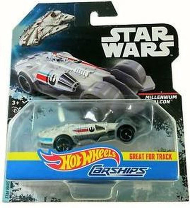 Samochodzik Millennium Falcon marki Mattel Star Wars Hot Wheels