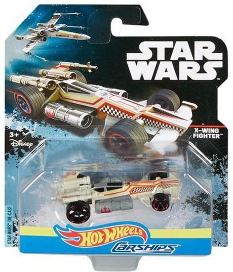 Samochód myśliwski x-wing firmy Mattel Star Wars Hot Wheels