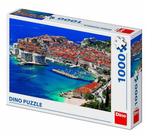Puzzle Dinotoys Dino - widok na Dubrownik - 1000 elementów