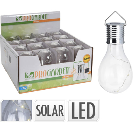 Pro ogrodowa lampa solarna LED w kształcie gruszki Lampa solarna LED w kształcie gruszki