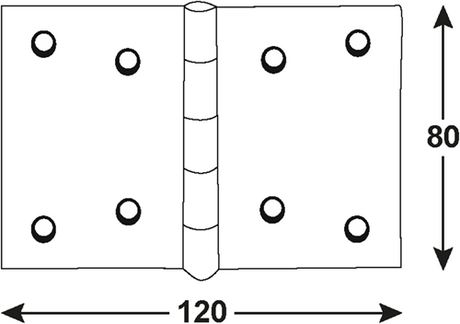 Zawias Connex 80x120 bvz - dyb2006231