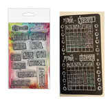 Ranger Ink Ranger • Dylusions Diddy Clear Stemple pakowane co miesiąc