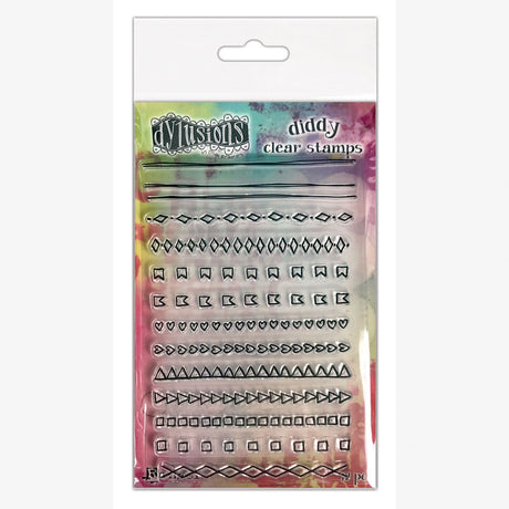 Ranger Ink Ranger • dylusions diddy przezroczyste znaczki mini bazgroły