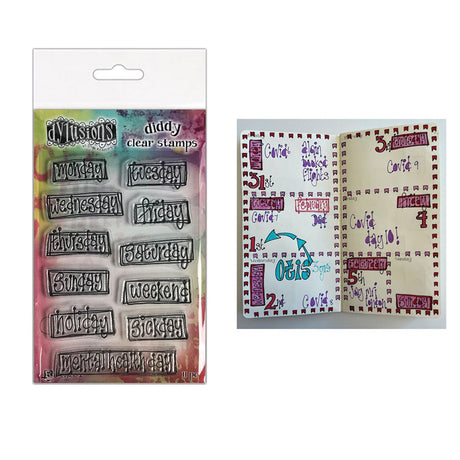Ranger Ink Ranger • Dylusions Diddy Clear Stemple och, co za dzień!