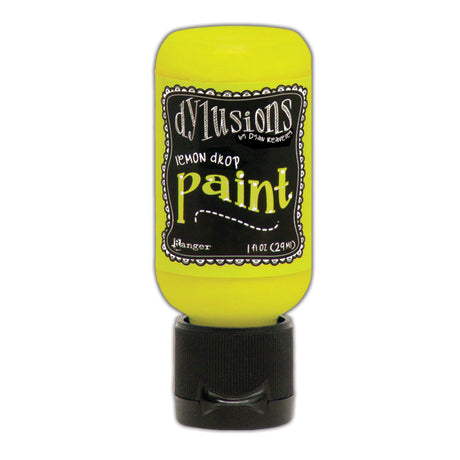 Ranger Ink Ranger • Dylusions Paint Butelka z klapką, cytryna, kropla 29ml