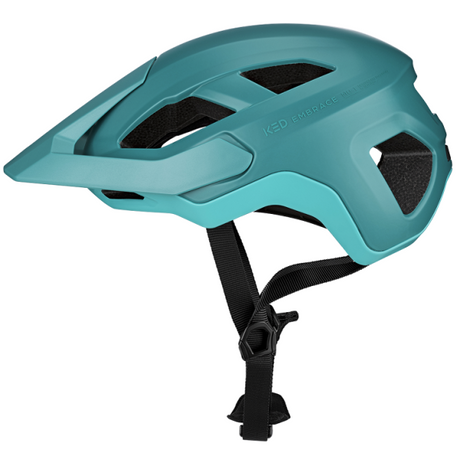 Kask rowerowy Ked obejmuje l (58-62cm) - niebiesko-zielony mat