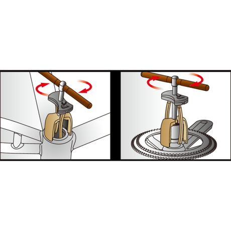 Dolny ciągnik IceToolz Xpert E291