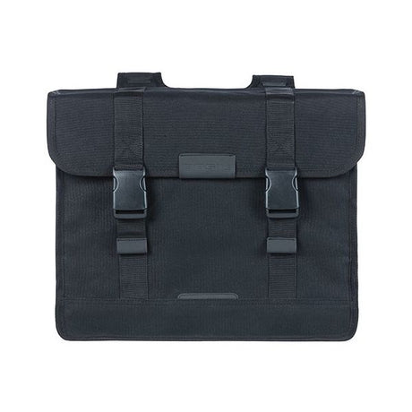 Basil Kavan Eco Classic Double Rower Bag - Zrównoważone organiczne płótno - Czarne - 68L