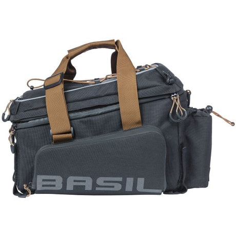 Basil Miles XL Pro Bagage Gwinting Bag, czarny, poliester, wodoodporny, 9-36L