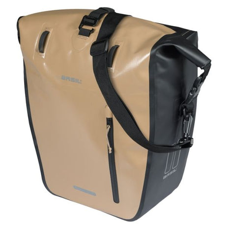 Torba Basil rivo l single sand black | haki mikrofonowe | 15l