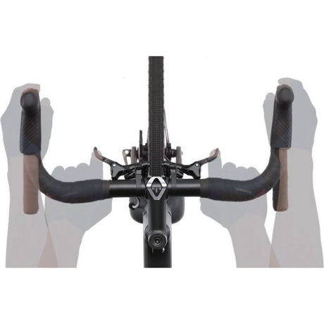 Shimano Versteller (po prawej) z dźwignią hamulcową 2 x 11 prędkości GRX DI2 ST-RX815