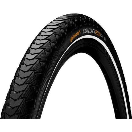 Continental Contact Plus - City Bike Band 28x1.60 - Bander z drutu - Czarny