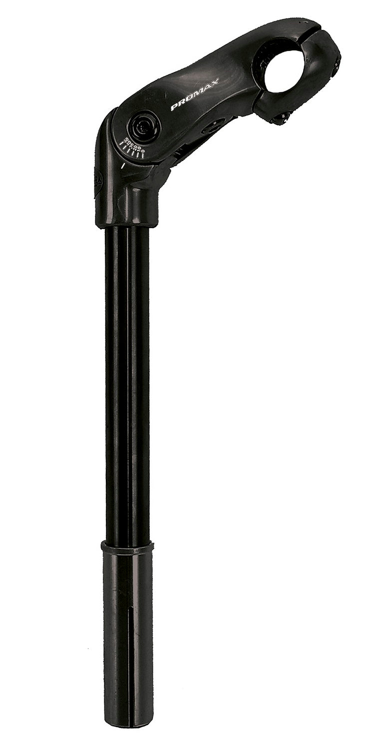 PRO MAX STEM Regulowany 300 mm 22,2 25,4 + Adapter Black