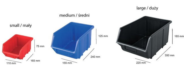 Patrol ecobox medium red 155x240x125mm