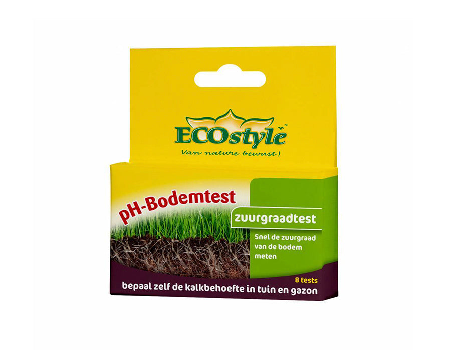 Test gleby Ecostyle - test kwasowości pH - 8 szt