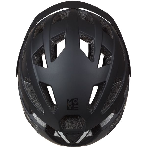 Polisport City Move Hełm rowerowy L 58-61 cm Czarny